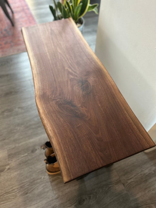 Black Walnut Bench