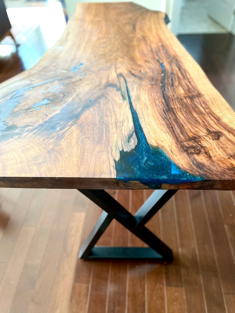 Custom Table, Console, Desk | Live Edge | Any size, Any function