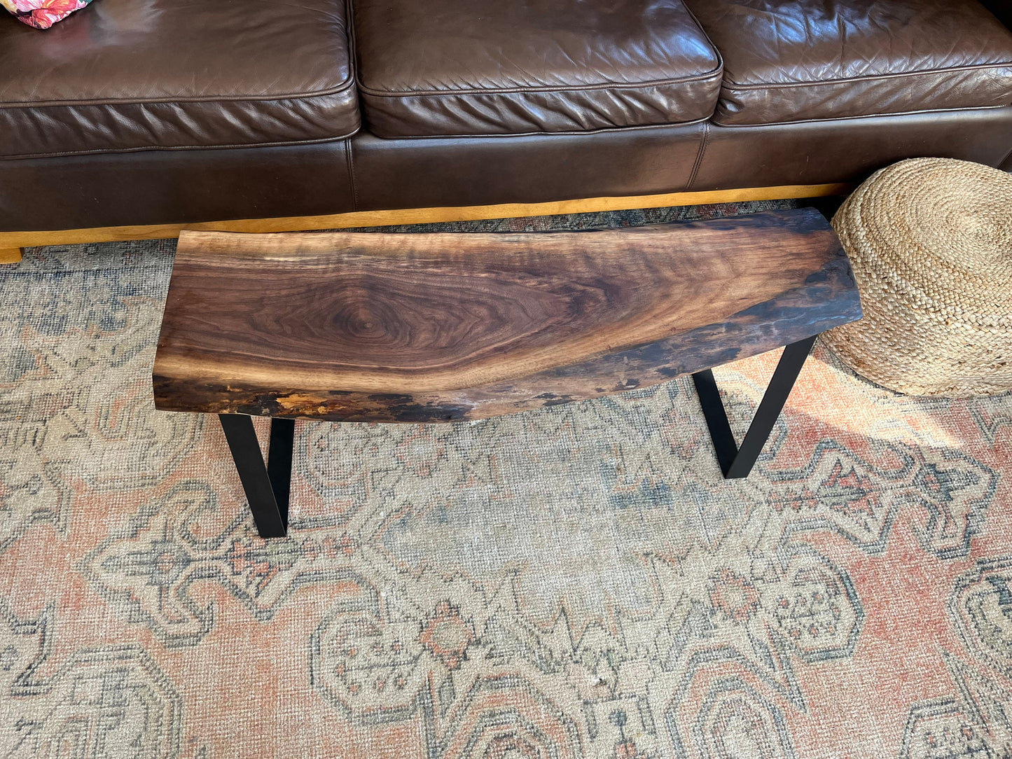 Unique Black Walnut Coffee Table