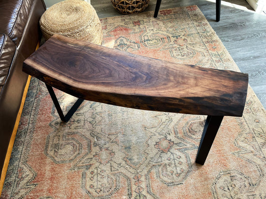 Unique Black Walnut Coffee Table