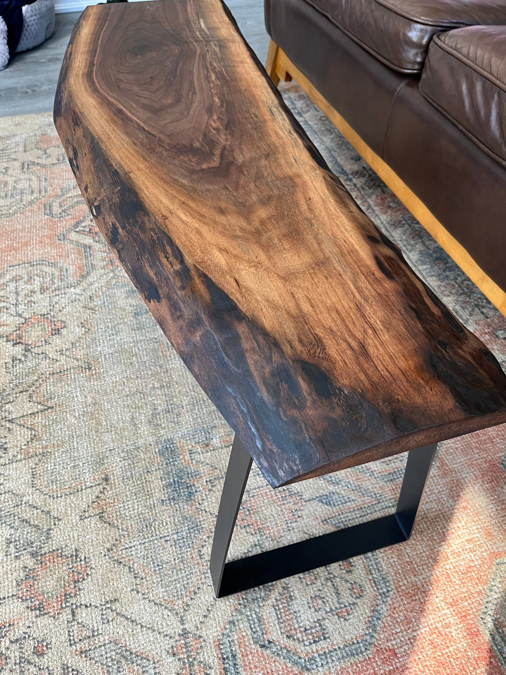 Unique Black Walnut Coffee Table