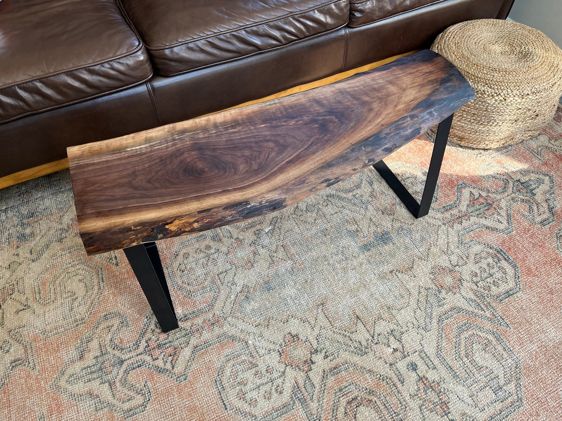 Unique Black Walnut Coffee Table