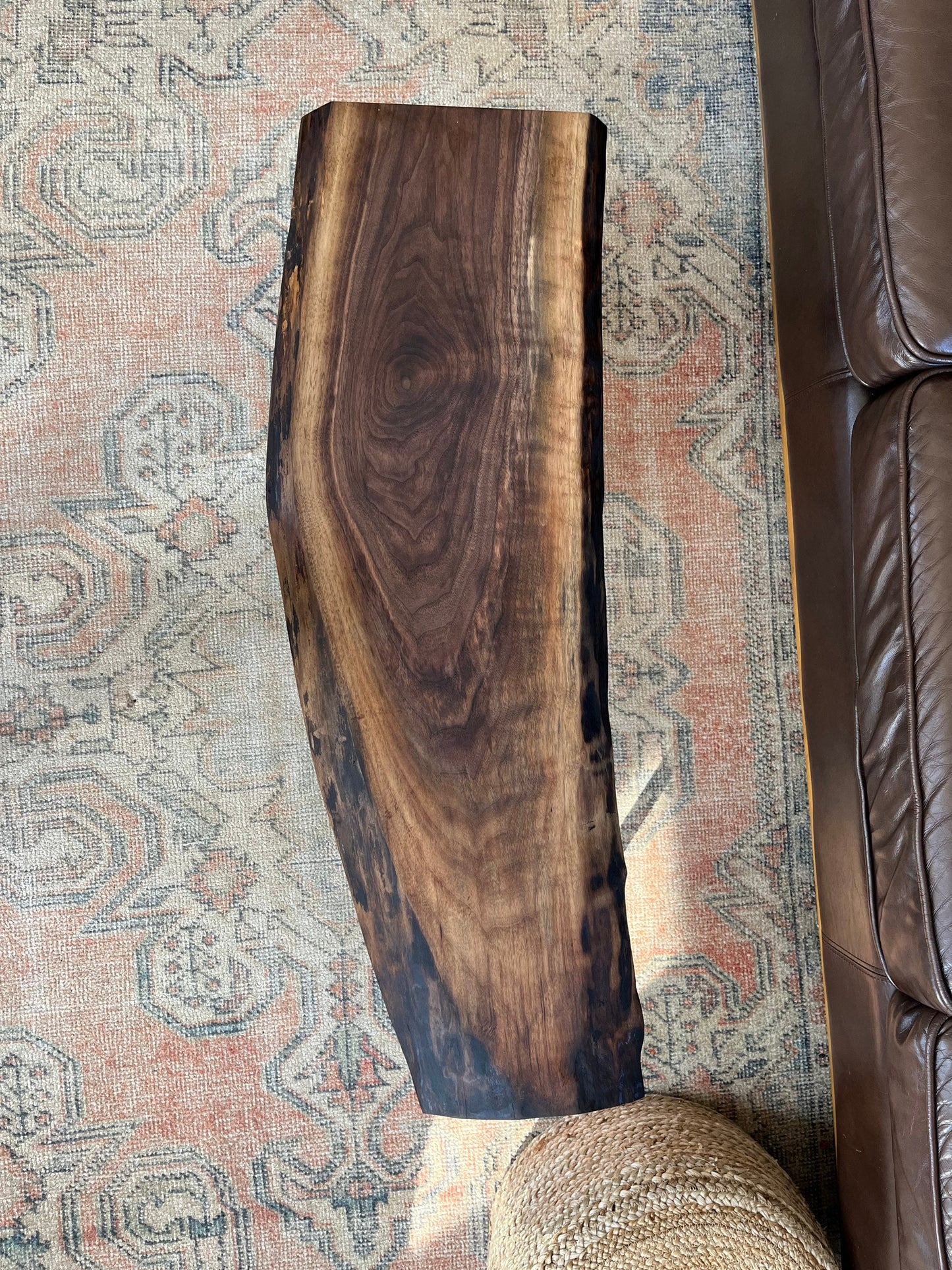 Unique Black Walnut Coffee Table