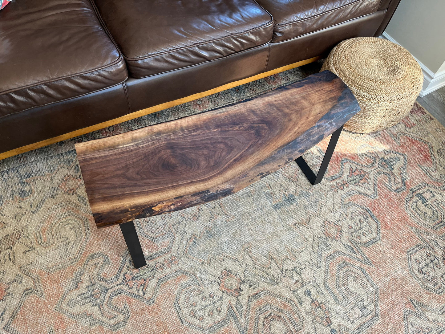 Unique Black Walnut Coffee Table