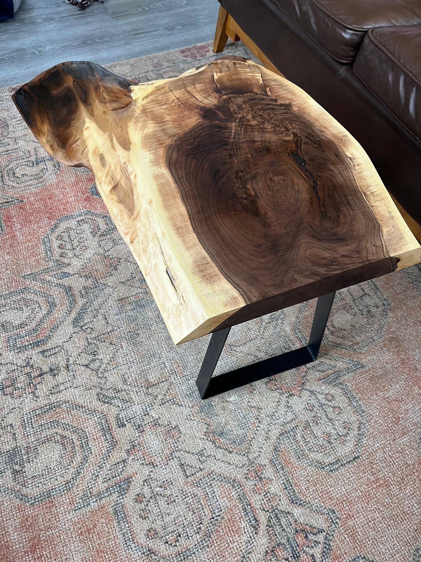 Rustic Black Walnut Coffee Table