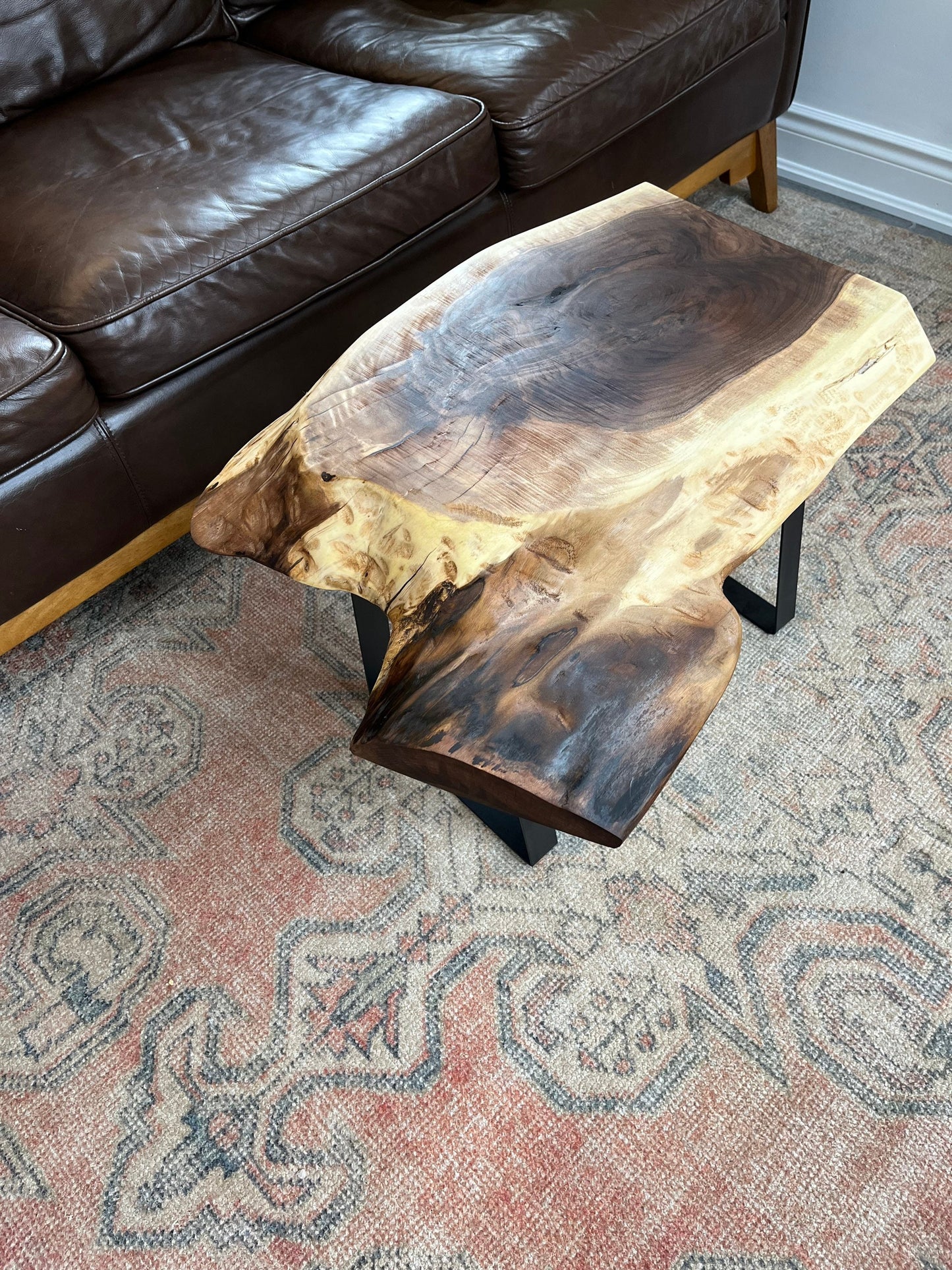 Rustic Black Walnut Coffee Table