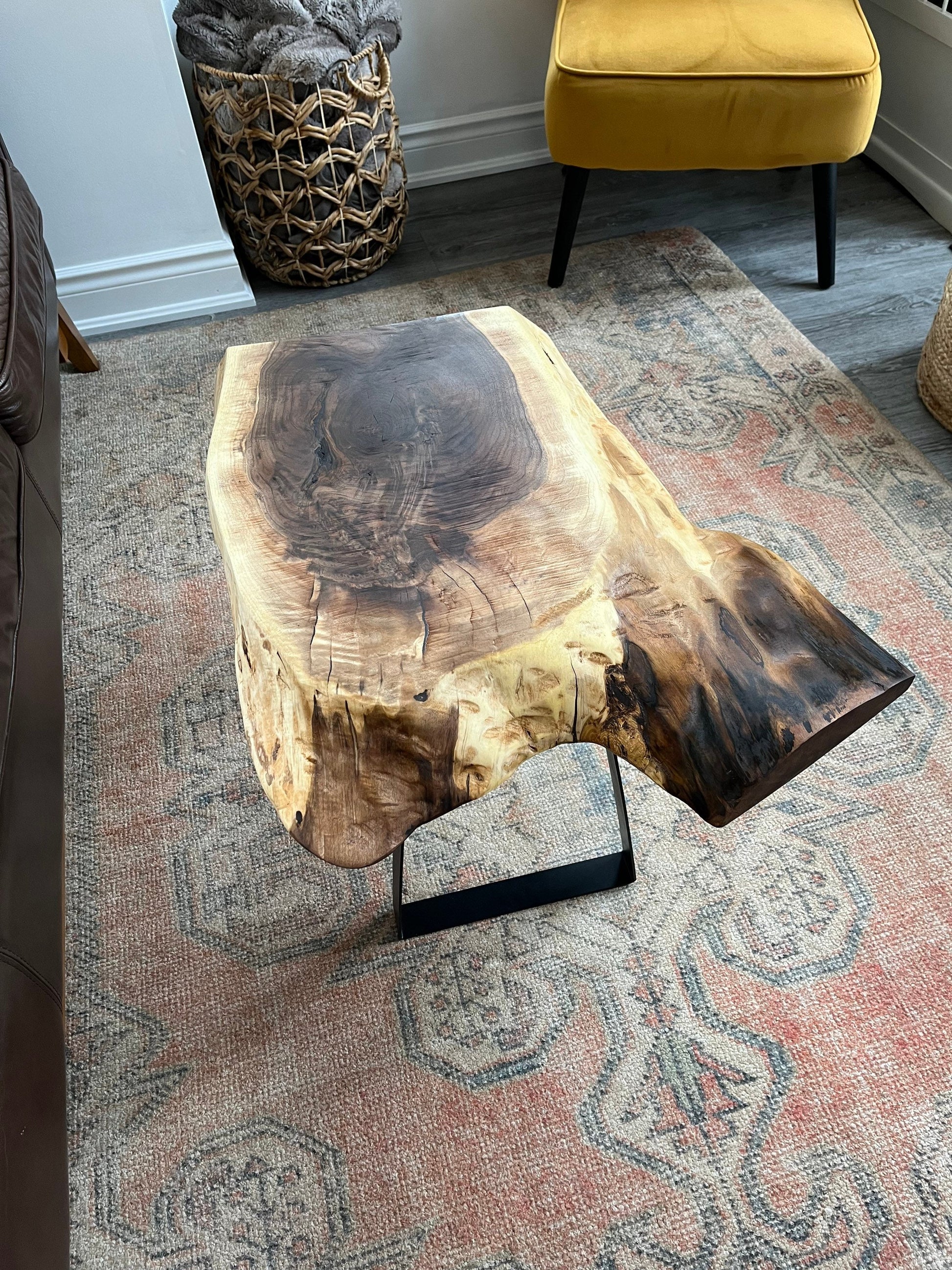 Rustic Black Walnut Coffee Table