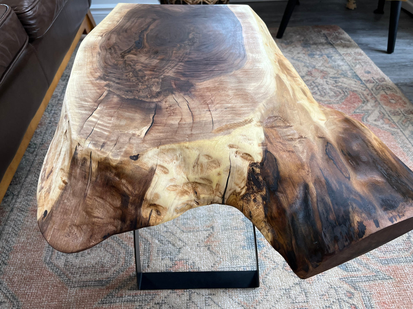 Rustic Black Walnut Coffee Table