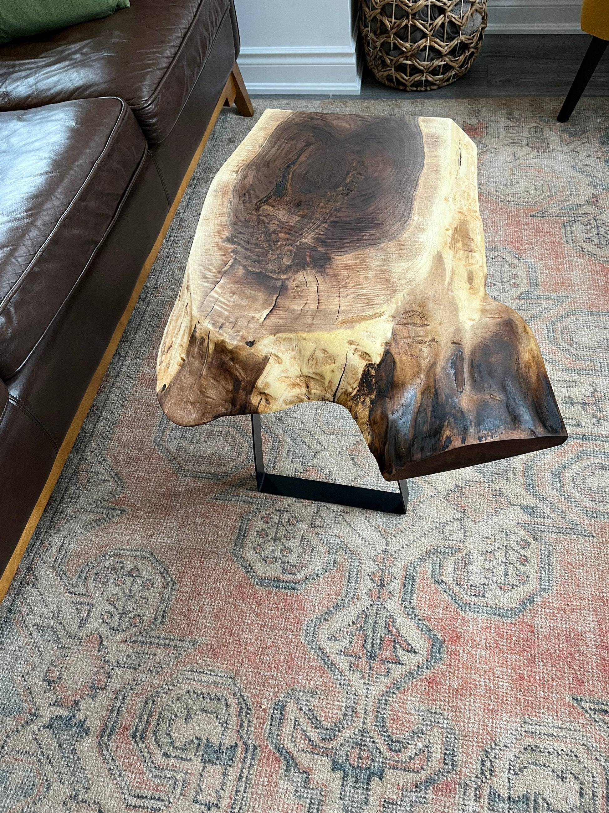 Rustic Black Walnut Coffee Table