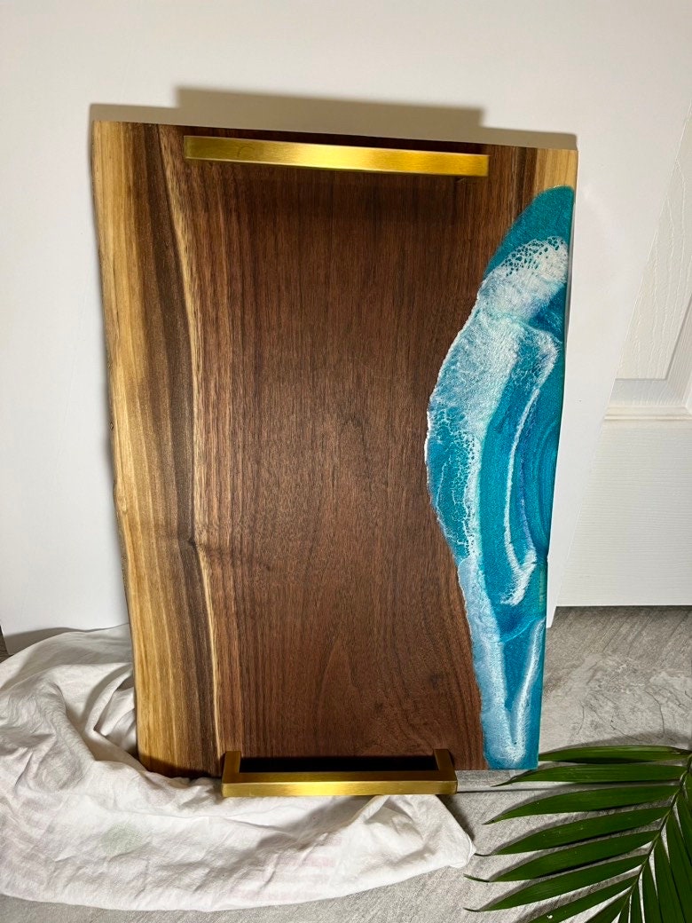 Unique Resin Accent Charcuterie board