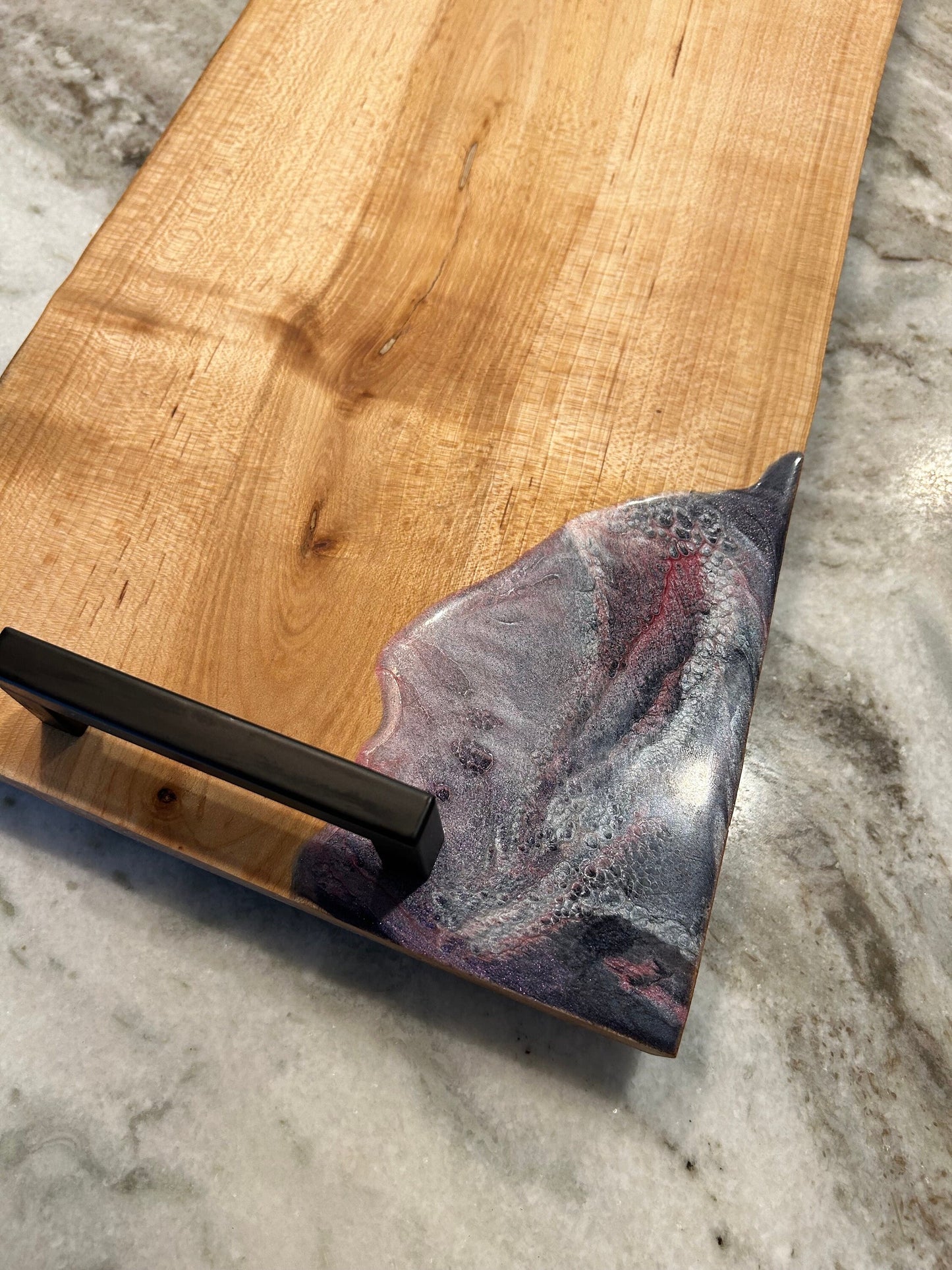 Resin Accent Maple Charcuterie board