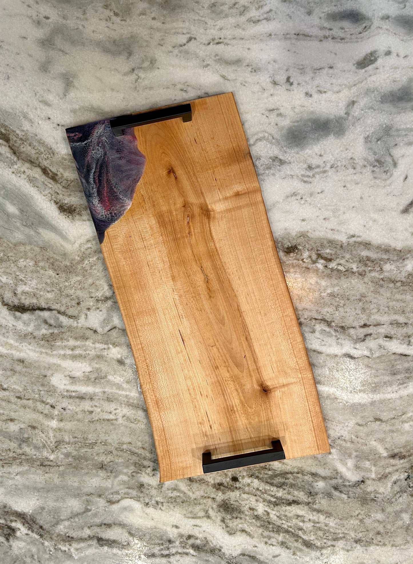 Resin Accent Maple Charcuterie board